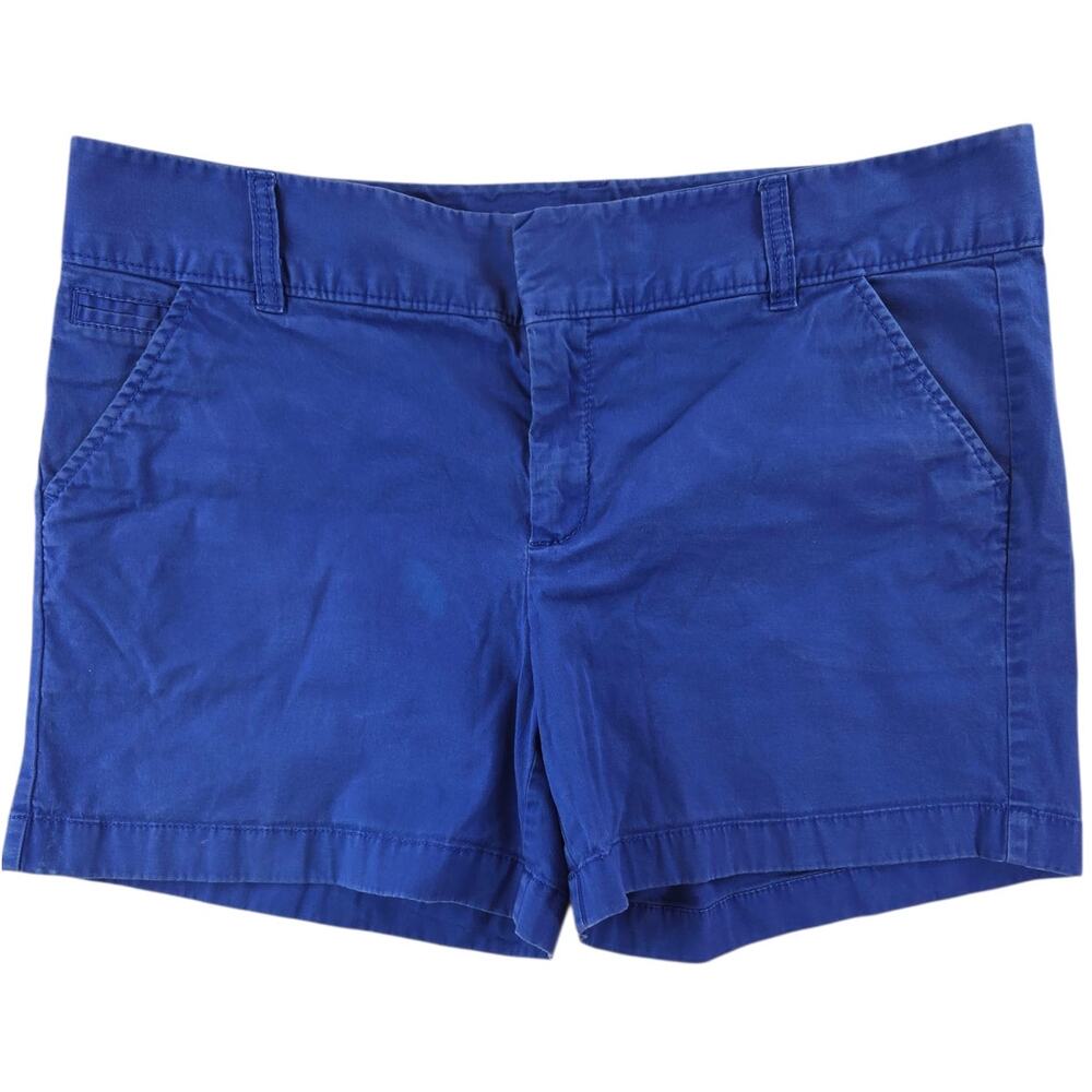 Caslon | Blue, Flat Front, 4.75" Shorts | Size 12